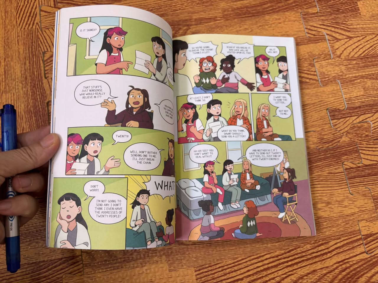 THE BABY-SITTERS CLUB: MARY ANNE'S BAD LUCK MYSTERY (GRAPHIC NOVEL) — ảnh 2