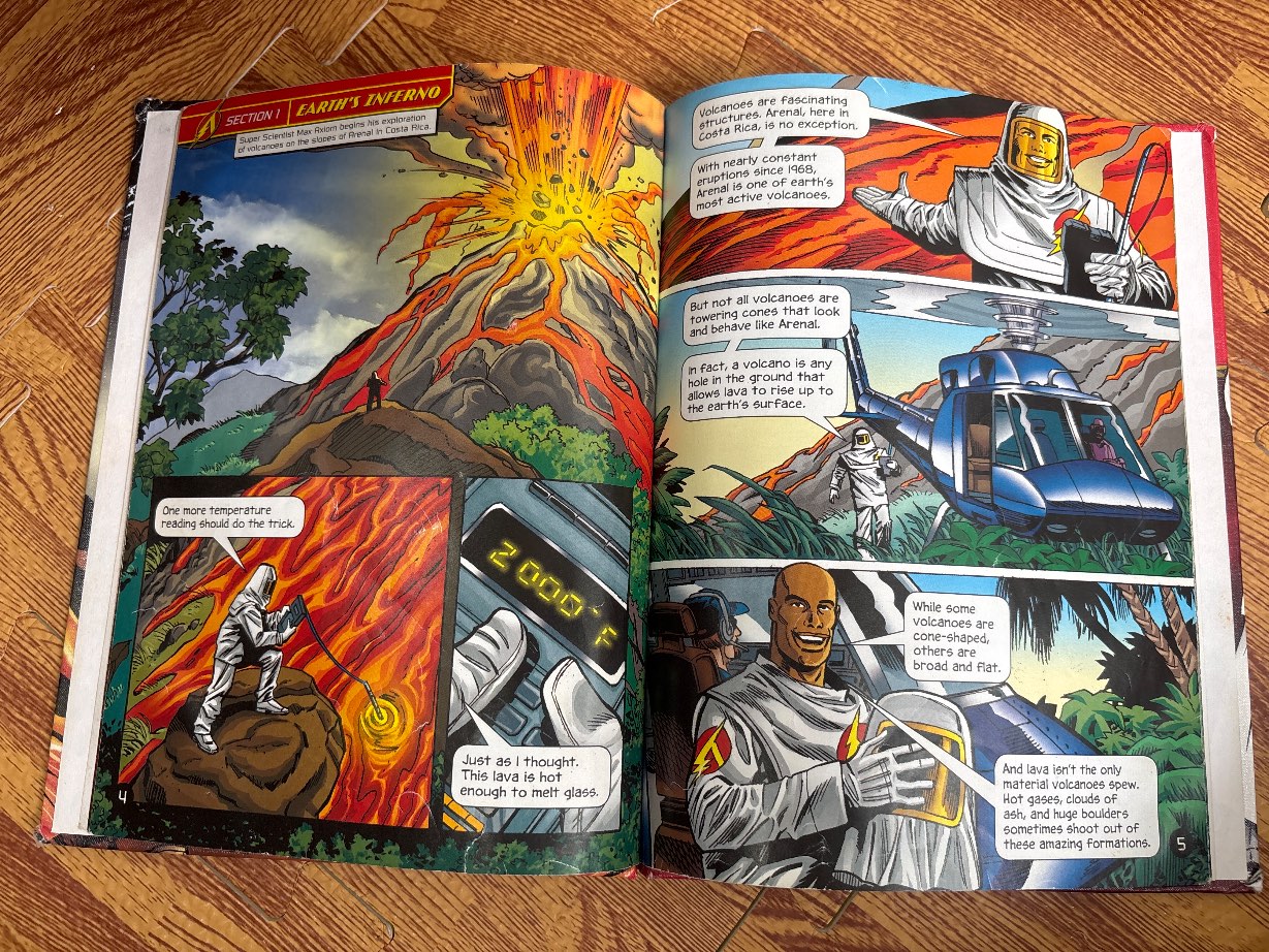 The Explosive World of Volcanoes with Max Axiom Super Scientist — ảnh 2