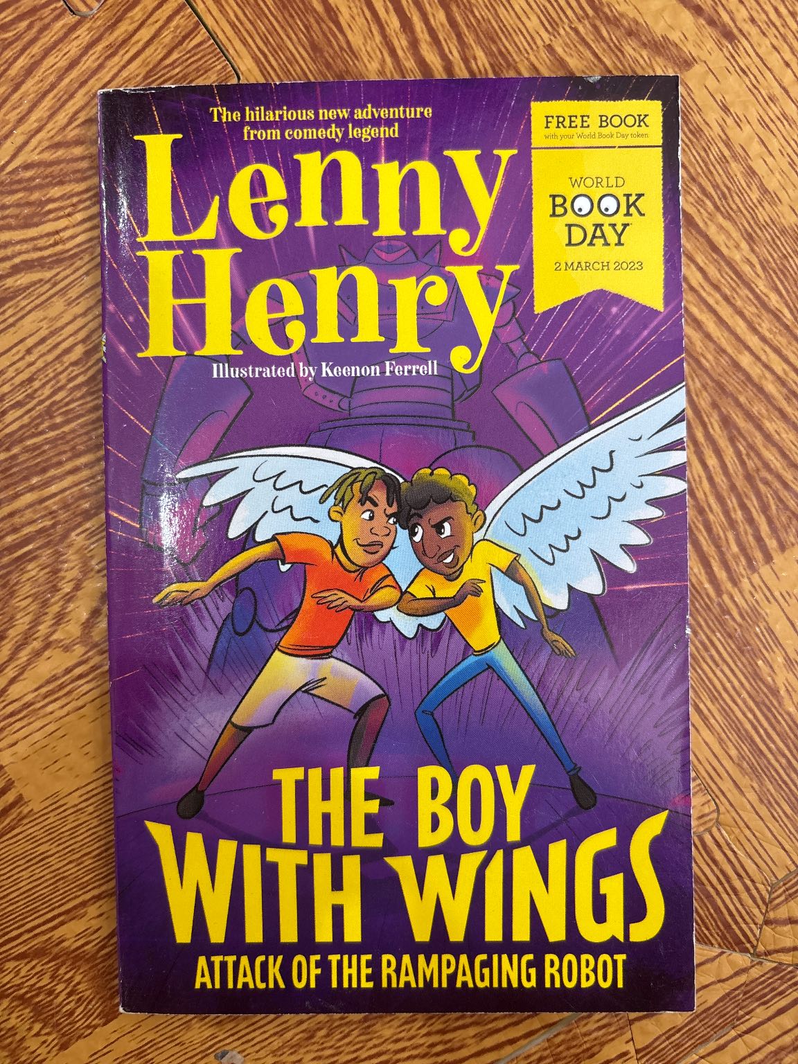The Boy With Wings: Attack of the Rampaging Robot