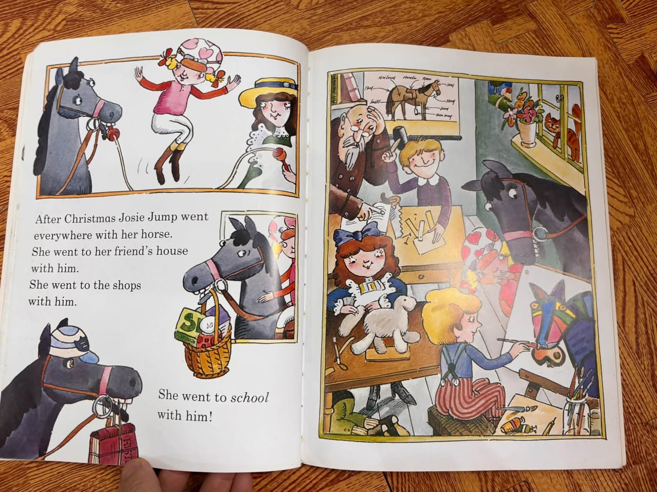 MISS JUMP THE JOCKEY (HAPPY FAMILIES - ALLAN AHLBERG) — ảnh 4