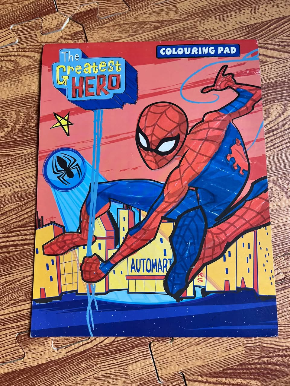 **The Greatest Hero Colouring Pad** — ảnh 1