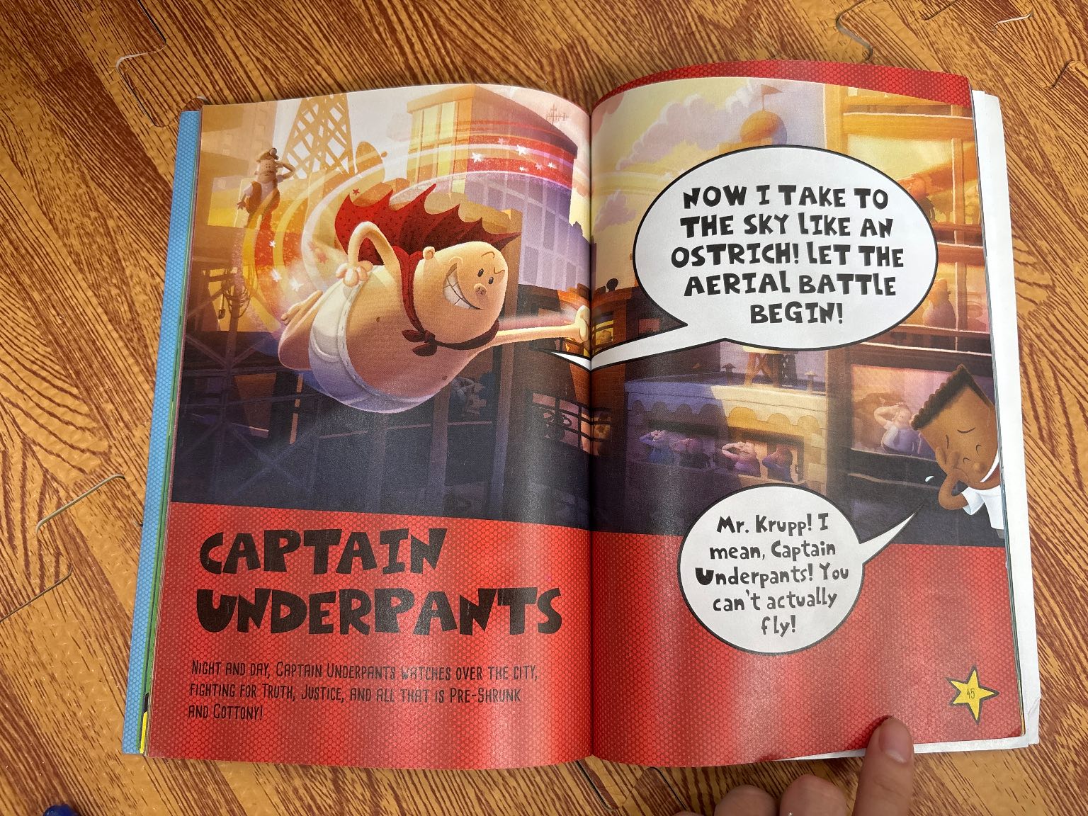 Captain Underpants: The First Epic Movie Official Handbook — ảnh 7