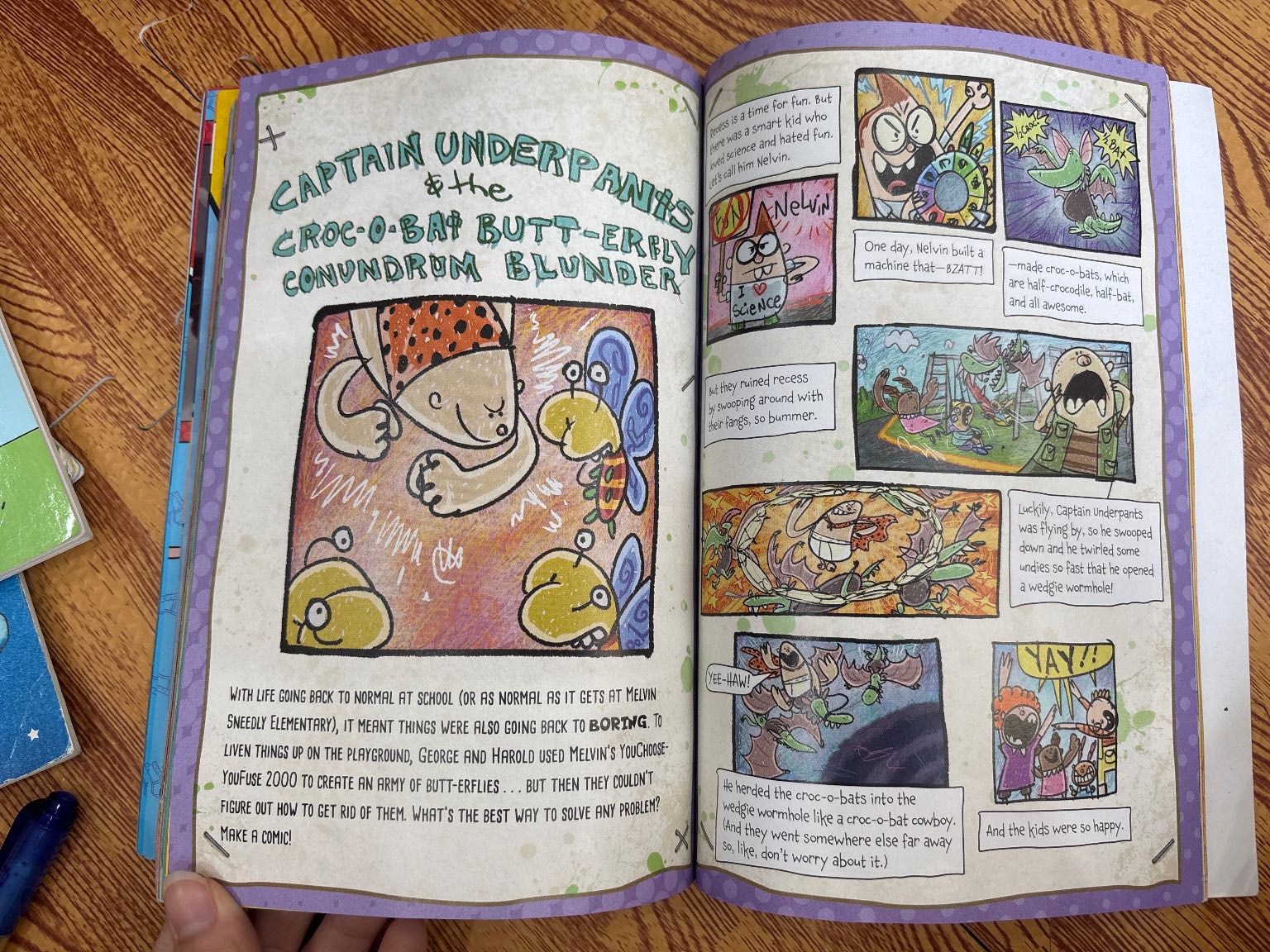 DreamWorks The Epic Tales of Captain Underpants Prank Power Guidebook — ảnh 6
