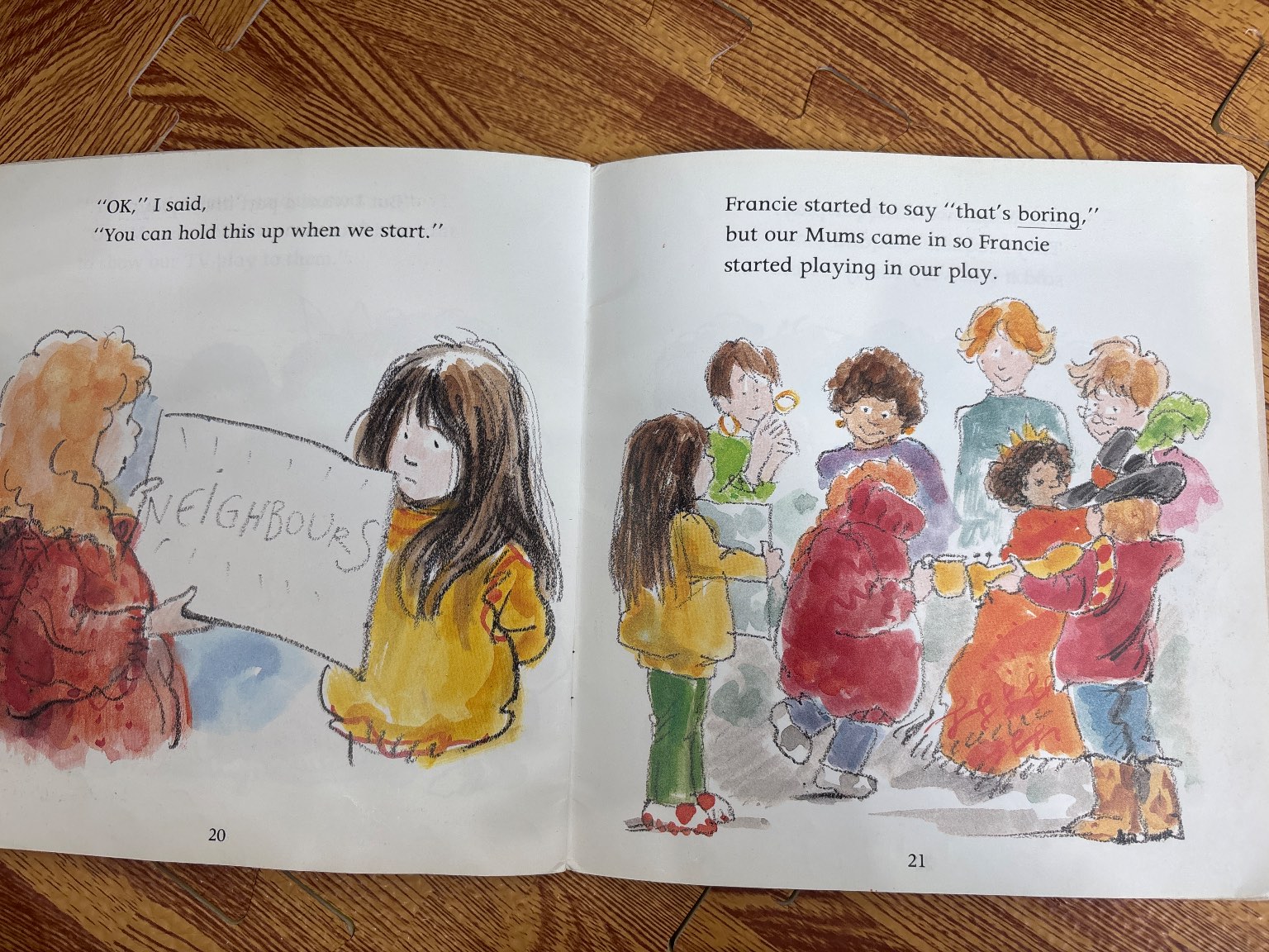 FRANCIE AND THE TV PLAY — ảnh 4