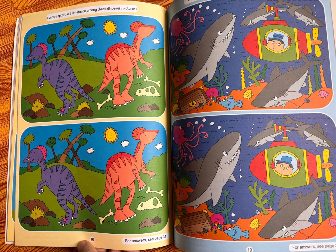SPOT THE DIFFERENCE: FUN PICTURE PUZZLES FOR CHILDREN (SQUIGGLE) — ảnh 5