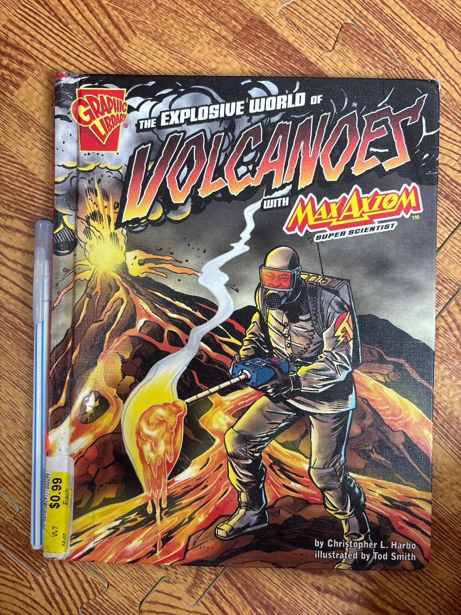 The Explosive World of Volcanoes with Max Axiom Super Scientist