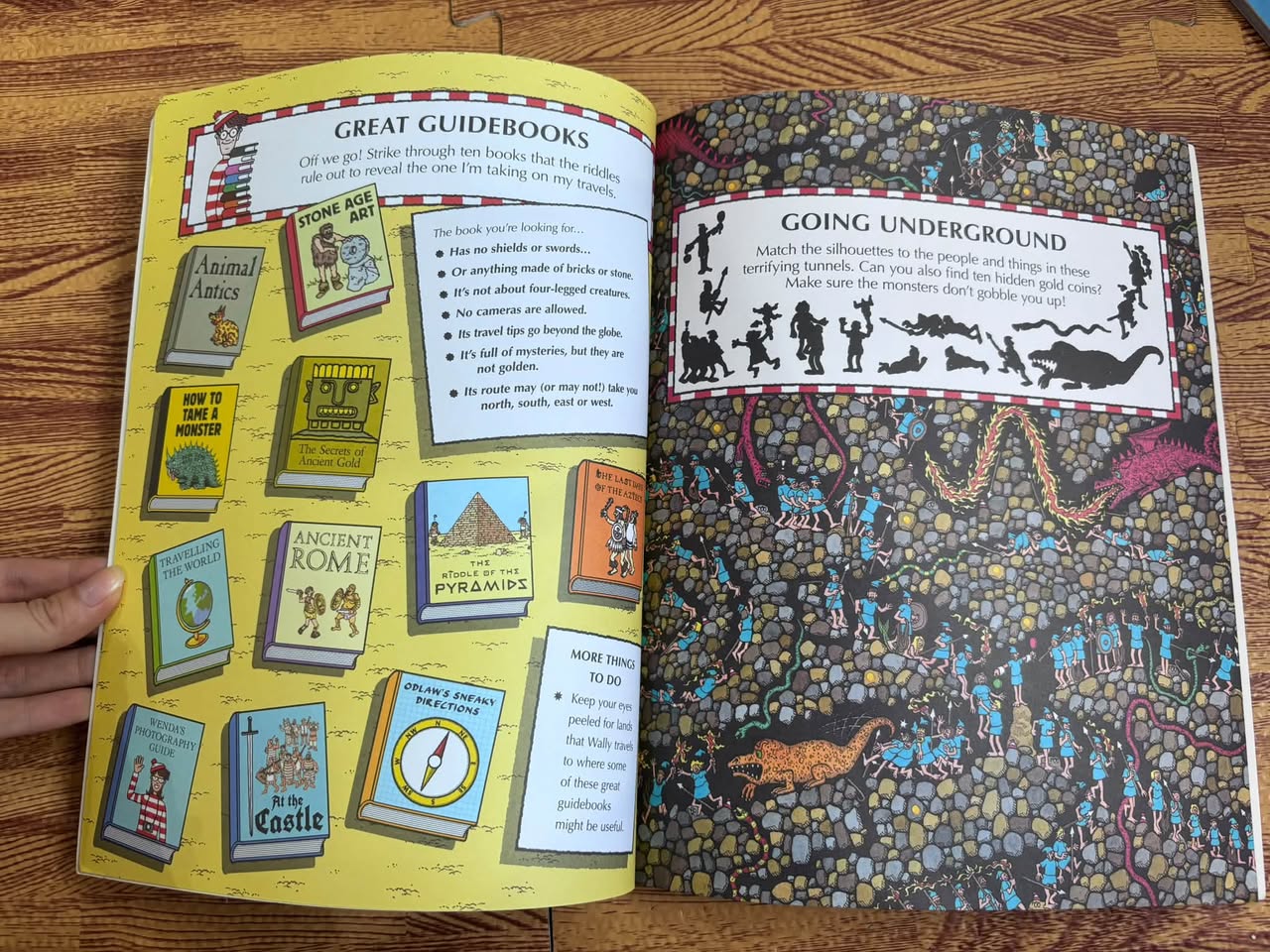 Where’s Wally? Across Lands Activity Book – Martin Handford — ảnh 2