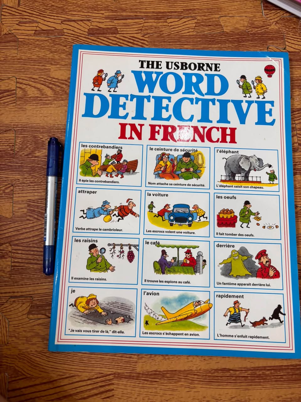 THE USBORNE WORD DETECTIVE IN FRENCH — ảnh 1