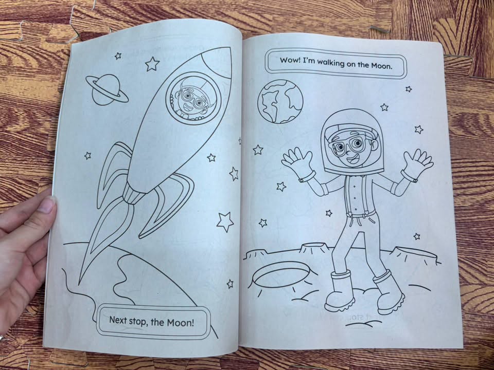 Blippi – Did You Know? Coloring & Activity Book — ảnh 3