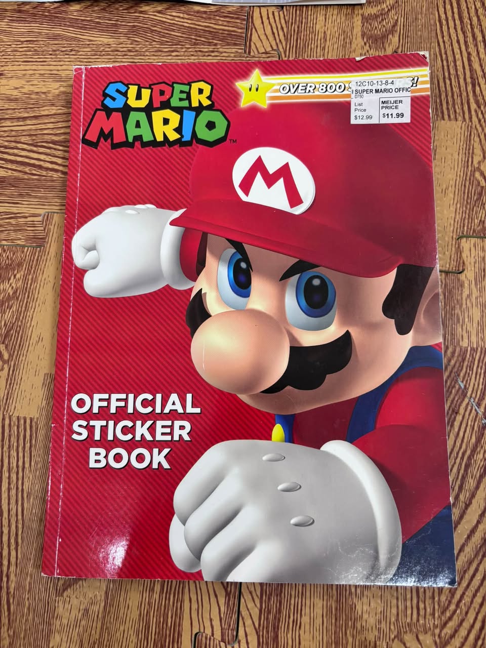 Super Mario – Official Sticker Book — ảnh 1